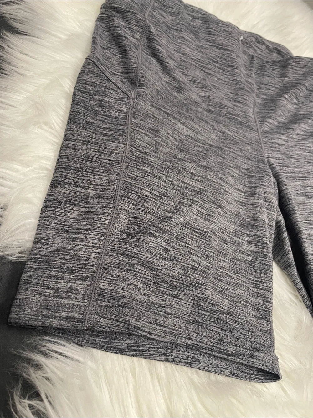 torrid Heathered Charcoal Bike Shorts L49 - Picture 3 of 11